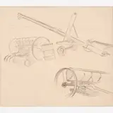 Thomas Hart Benton, Studies of Farm Equipment
