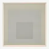 Silent by Josef Albers, 1965, Serigraph on paper, offered Jul 2023