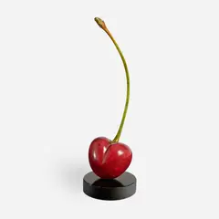 Randi Joe Grantham, Cherry, Patinated bronze