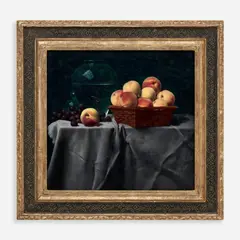 Will Wilson, Untitled (Peaches), Oil on canvas