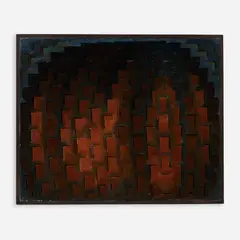 Wilbur Niewald, Quarry, 1955, Oil on canvas