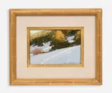 Michael J. Lynch, Bear Creek Shadows, 1985, Oil on canvas mounted on board