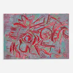 Untitled (18) by Edward Navone, 2000, Oil, sold May 2026