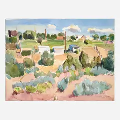 Marleen Stein Gold, Untitled, 1985, Watercolor and pastel on paper