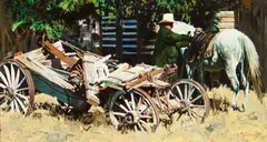 Oleg Stavrowsky, An American Original, Oil on canvas