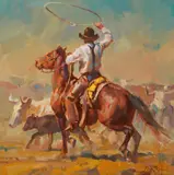 Jason Rich, Roping on the Range