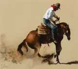 William Matthews, Airborne, Watercolor