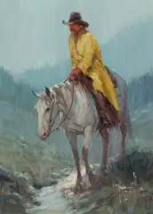 Robert Pummill, Gully Washer, Oil on canvas