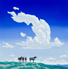 Phil Epp, The Lookout, Acrylic on board