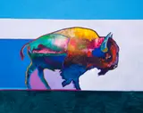 John Nieto, Buffalo Medicine -, 1999, Acrylic on canvas