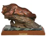 Kent Ullberg, Waiting for Sockeye, Bronze, cast 21/50