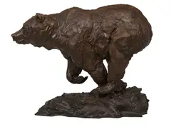 Richard Loffler, Grounded and Comin', Bronze, cast 6/15