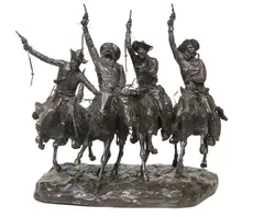 Frederic Remington, Coming Through the Rye, Bronze, cast #19
