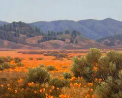 Dennis Doheny, Antelope Valley, Oil on linen