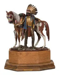 Dave McGary, Young Men of the Enemy Fear His Horse, Bronze, cast 23/50