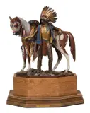 Dave McGary, Young Men of the Enemy Fear His Horse, Bronze, cast 23/50