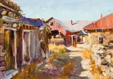 Walt Gonske, San Jose, N.M., Oil on canvas