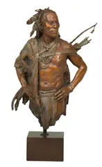 John Coleman, Unvanquished, Bronze, cast 11/20