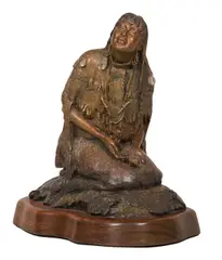 John Coleman, The Blessing, Bronze, cast 25/50
