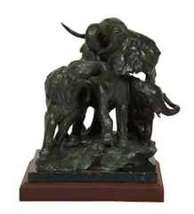 Sherry Sander, Sikumi Forest, Bronze, cast 11/25