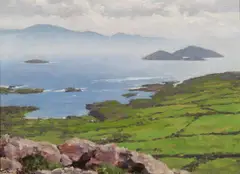 Tucker Smith, The Coast of Kerry, Study, Oil on board