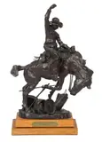 Fred Fellows, Rearrangin' the Kitchen, Bronze, cast 11/100