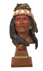 Joe Beeler, White Mountain Chief, Bronze, 15/20