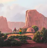Kenny McKenna, Cly Butte, Oil on canvas