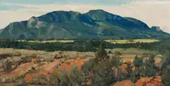 Kenneth Riley, Mancos, Colo, Oil on board