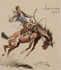 John Hampton, Arizona 75, Mixed Media