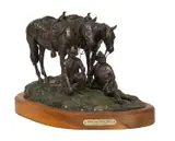 Melvin Warren, Grass and Good Water, Bronze, cast 6/30