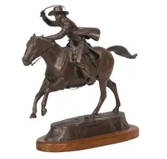 John D. Free, Oklahoma 89er, Bronze, cast 16/89