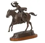 John D. Free, Oklahoma 89er, Bronze, cast 16/89