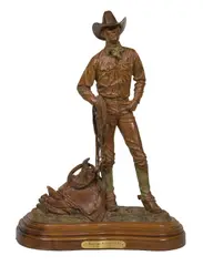 Bill Nebeker, I Ride the Wild Coats, Bronze, cast 18/25