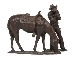 Bill Nebeker, Days End, Bronze, cast 8/8