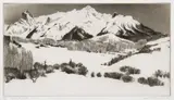 Gene Kloss, High in the Rockies, Etching, 65/75