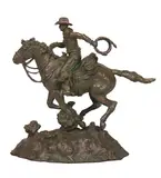 Scott Rogers, Roundup, Bronze, cast 3/100