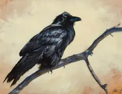 Edward Aldrich, Impending Opportunity, Oil on board