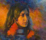 Tom Darro, The Fancy Dancer, Oil on canvas