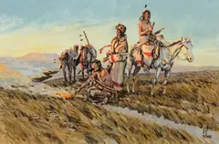 Fred Fellows, Down Wind, Oil on canvas