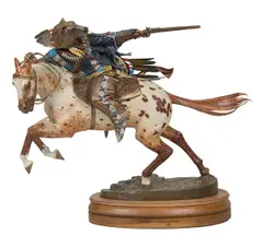 Dave McGary, The Crow and the Bear, Bronze, cast 10/30