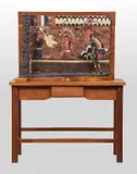 Dave McGary, Muralist at Pottery Mound, Bronze, cast 8/50