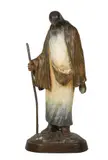 Liz Wolf, Gathering Shells, Bronze, cast 6/15
