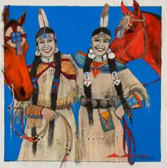 Donna Howell-Sickles, Ladies of the Basin, Pastel