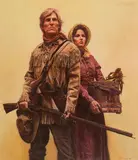 Don Stivers, Frontier Spirit, Oil on board