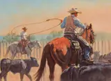 Harold Holden, Southpaw, Oil on board