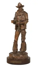 Scott Rogers, When We Gettin a New Cook, Bronze, cast 19/30