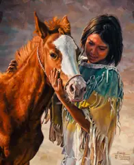 David Graham, Best of Friend's, Oil on canvas