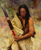 Ed Kucera, The Reckoning, Oil on board