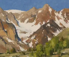 Matt Smith, Mid Spring, Oil on board